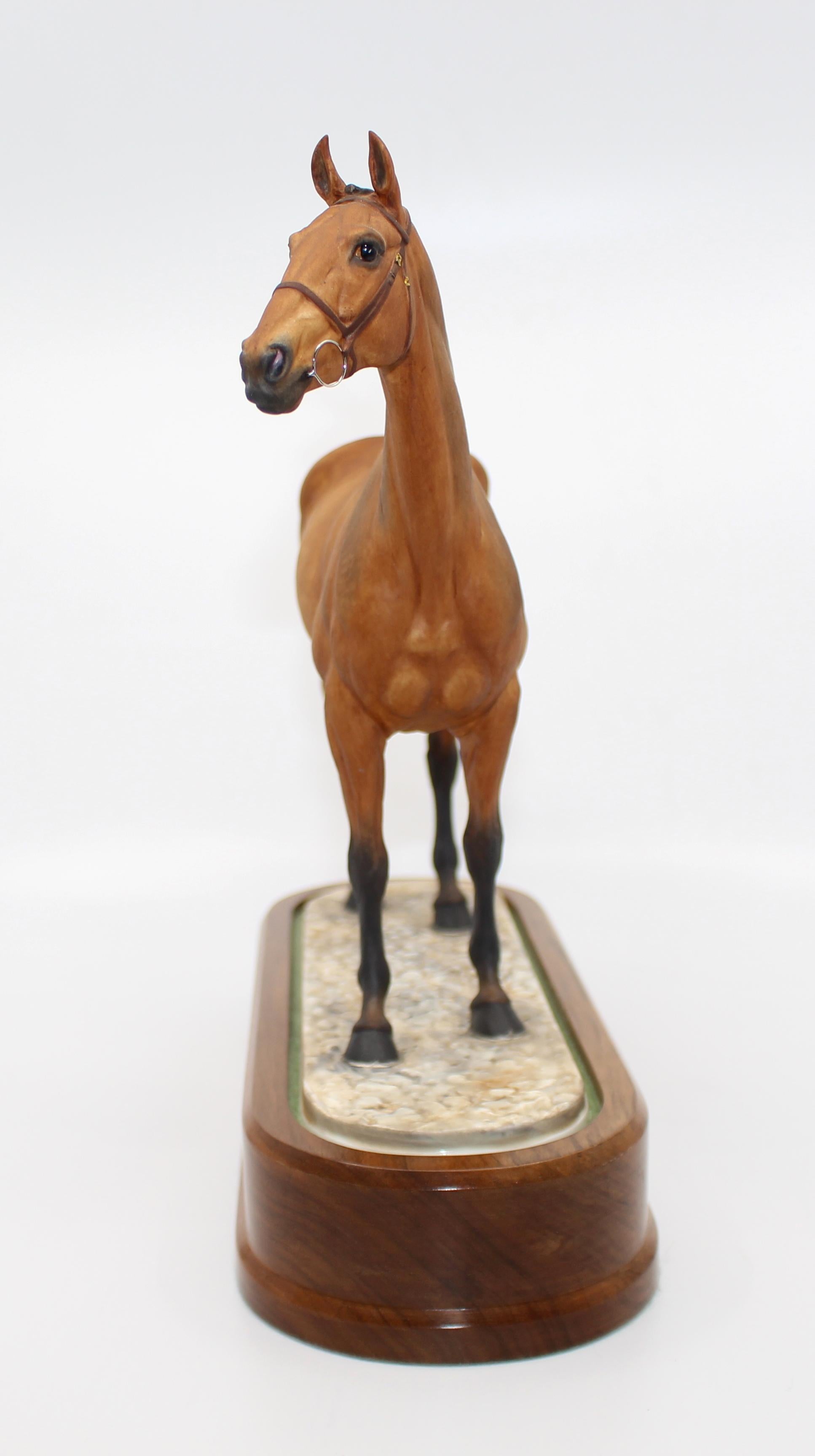 20th Century Royal Worcester Doris Lindner Model of Arkle For Sale