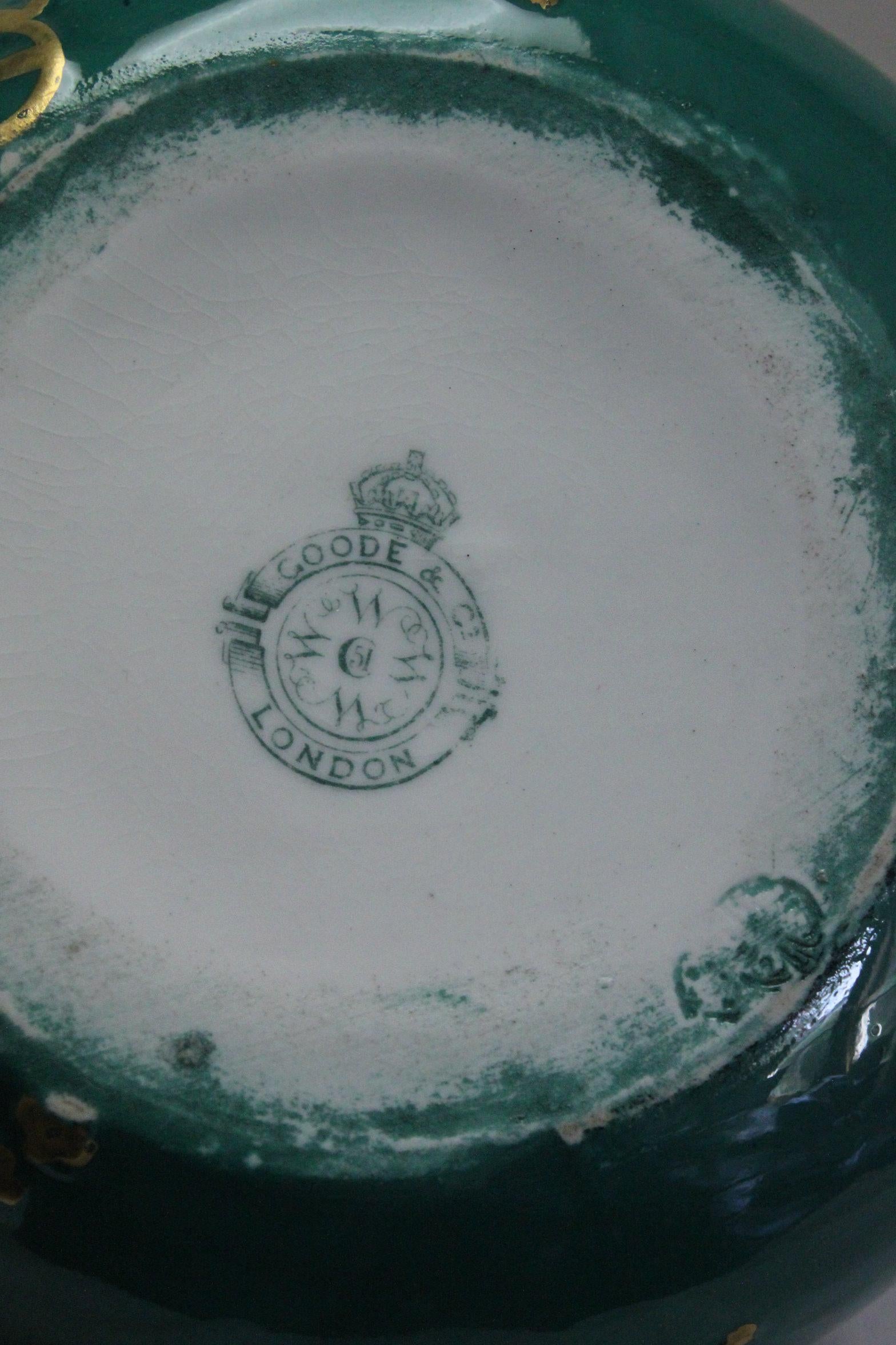 Anglais Vase porte-monnaie à cordon de serrage Royal Worcester en vente