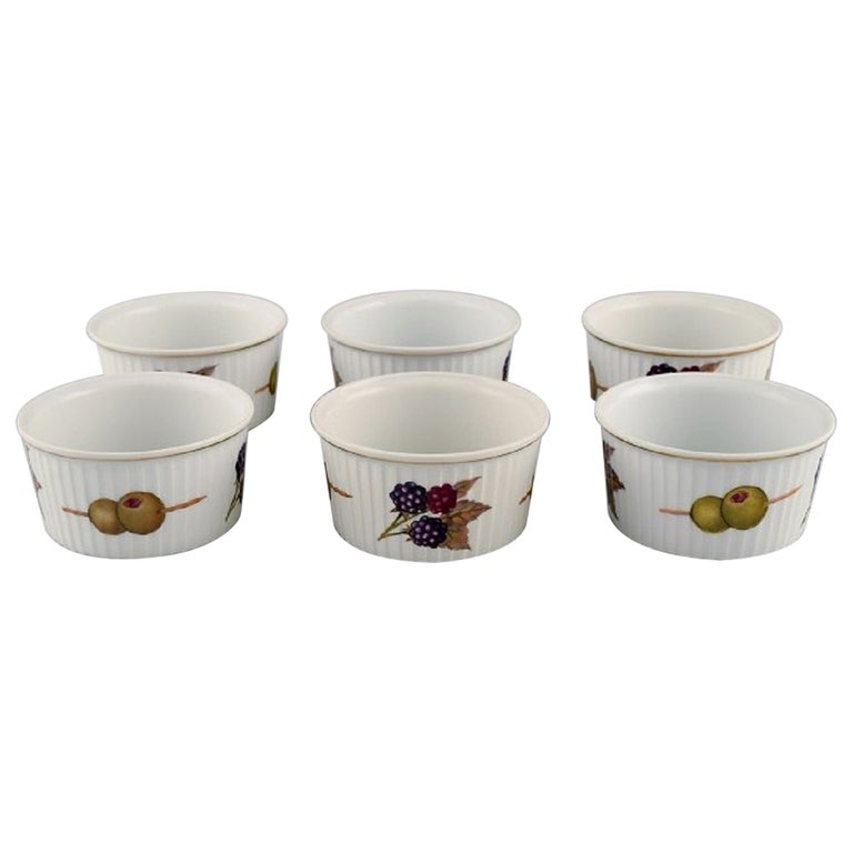小鉢6個セットRamekins Eversham Royal Worcester Set of 5 Royal 