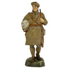 Royal Worcester Figure ‘British Soldier’, Dated 1916