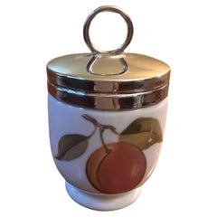 Royal Worcester Ei-Koddler mit Obstdruck