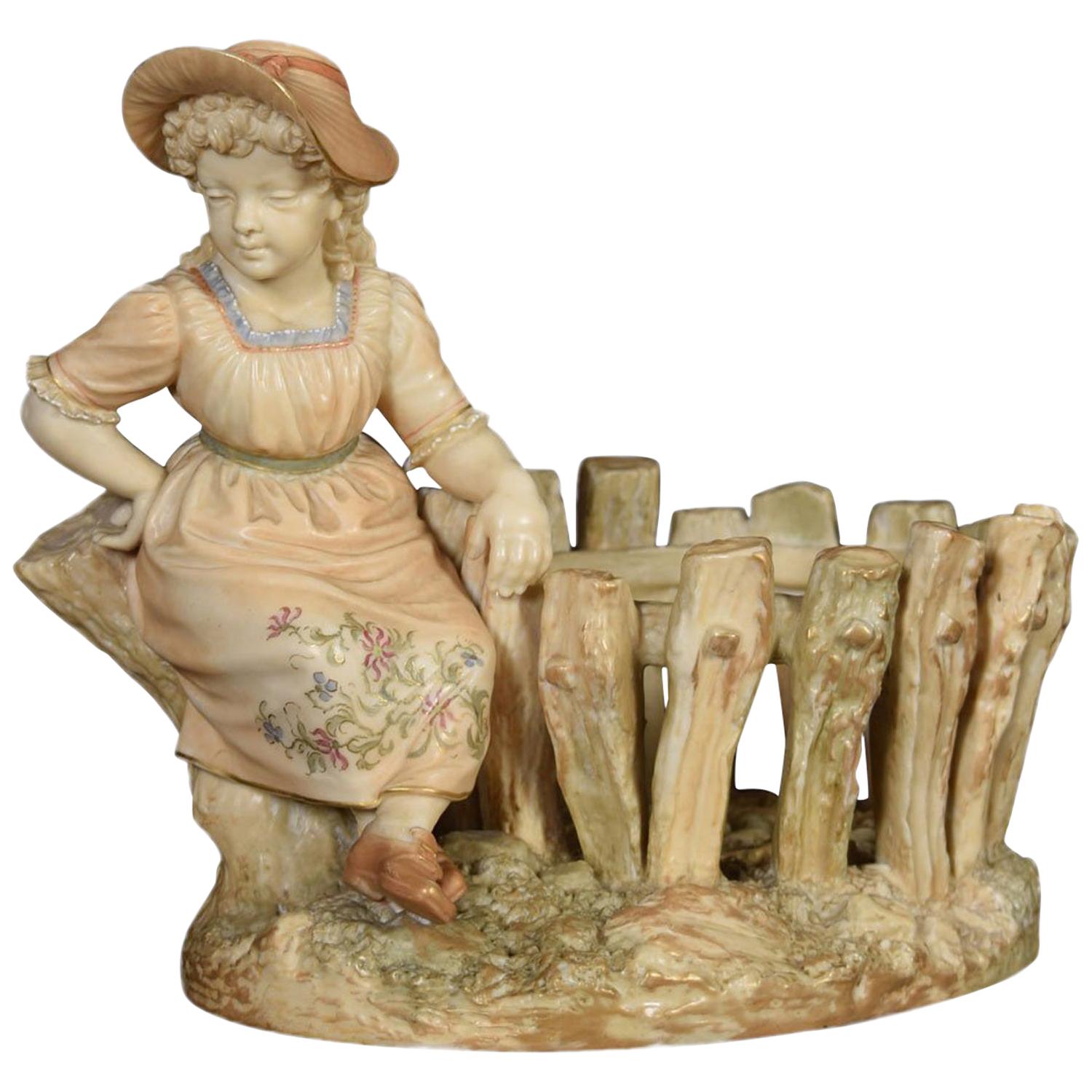 Royal Worcester Hadley Figure For Sale