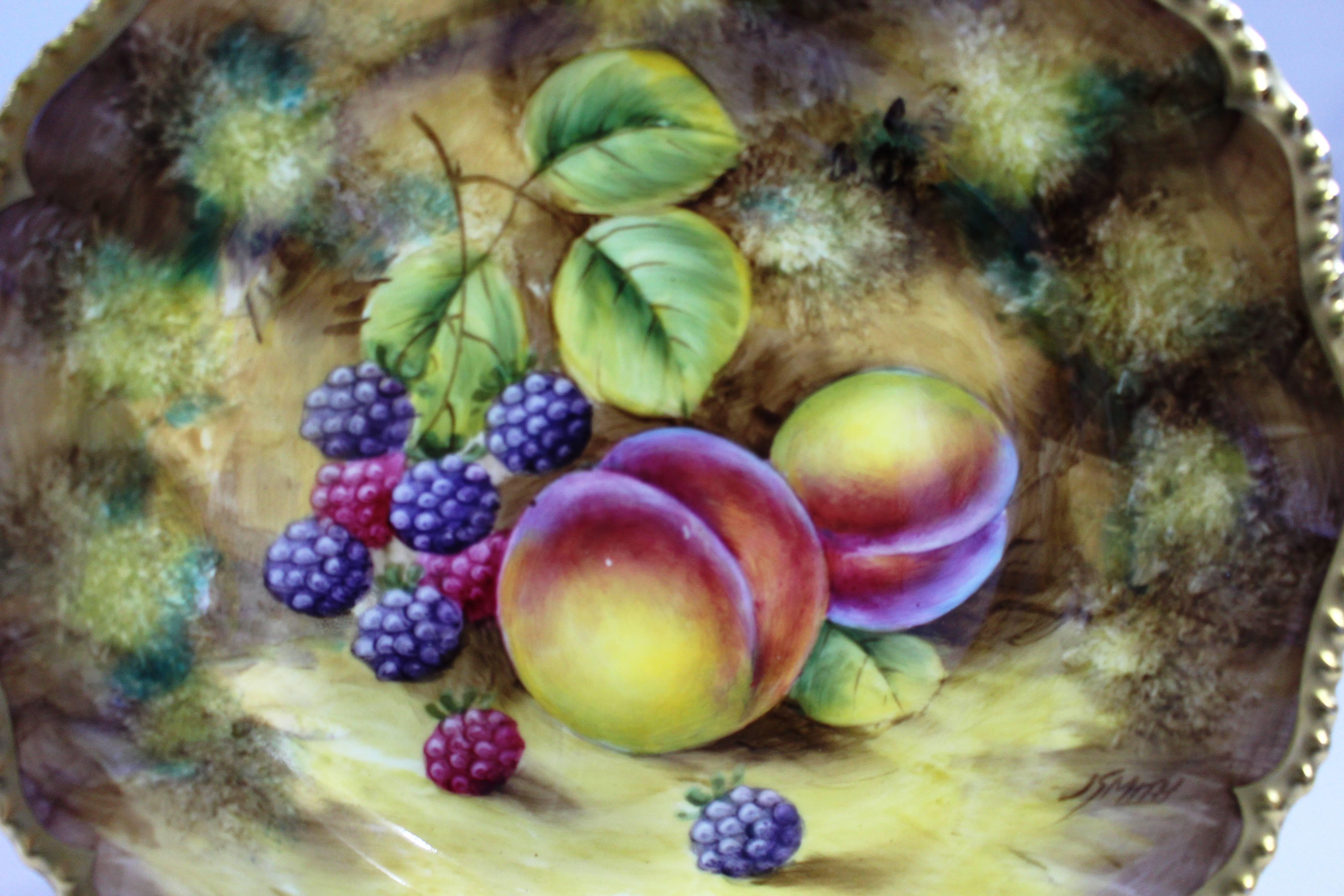 royal worcester painted fruit for sale