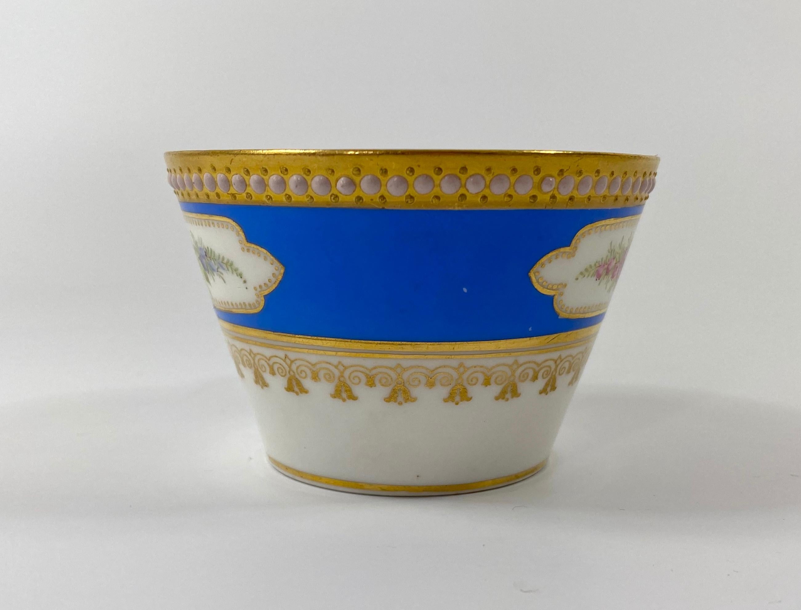 Royal Worcester ‘Jewelled’ Cup and Saucer, Dated 1876 In Good Condition In Gargrave, North Yorkshire