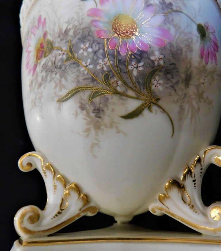 Royal Worcester Lidded Potpourri Porcelain Jar with Lid and Cover For