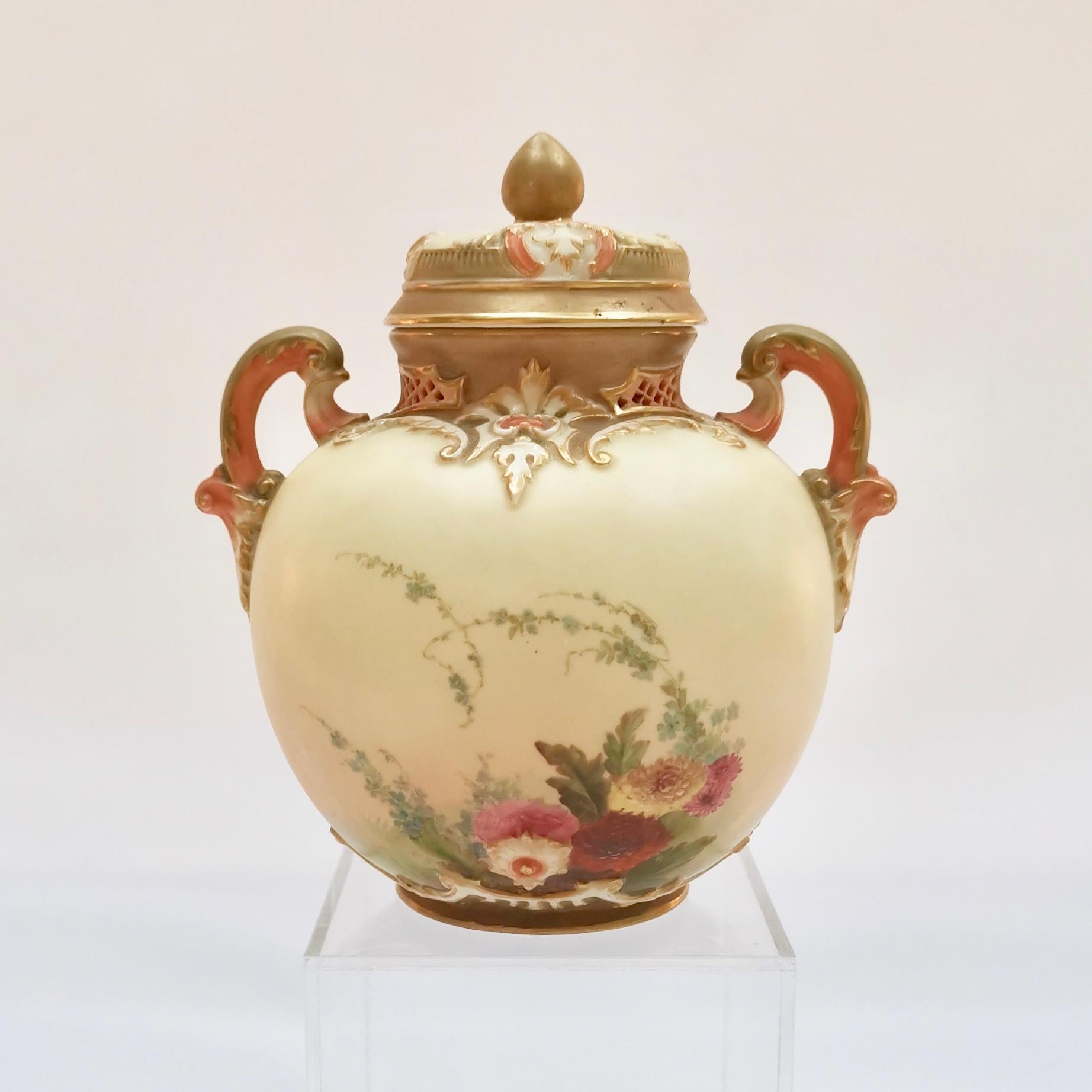 royal worcester pot pourri