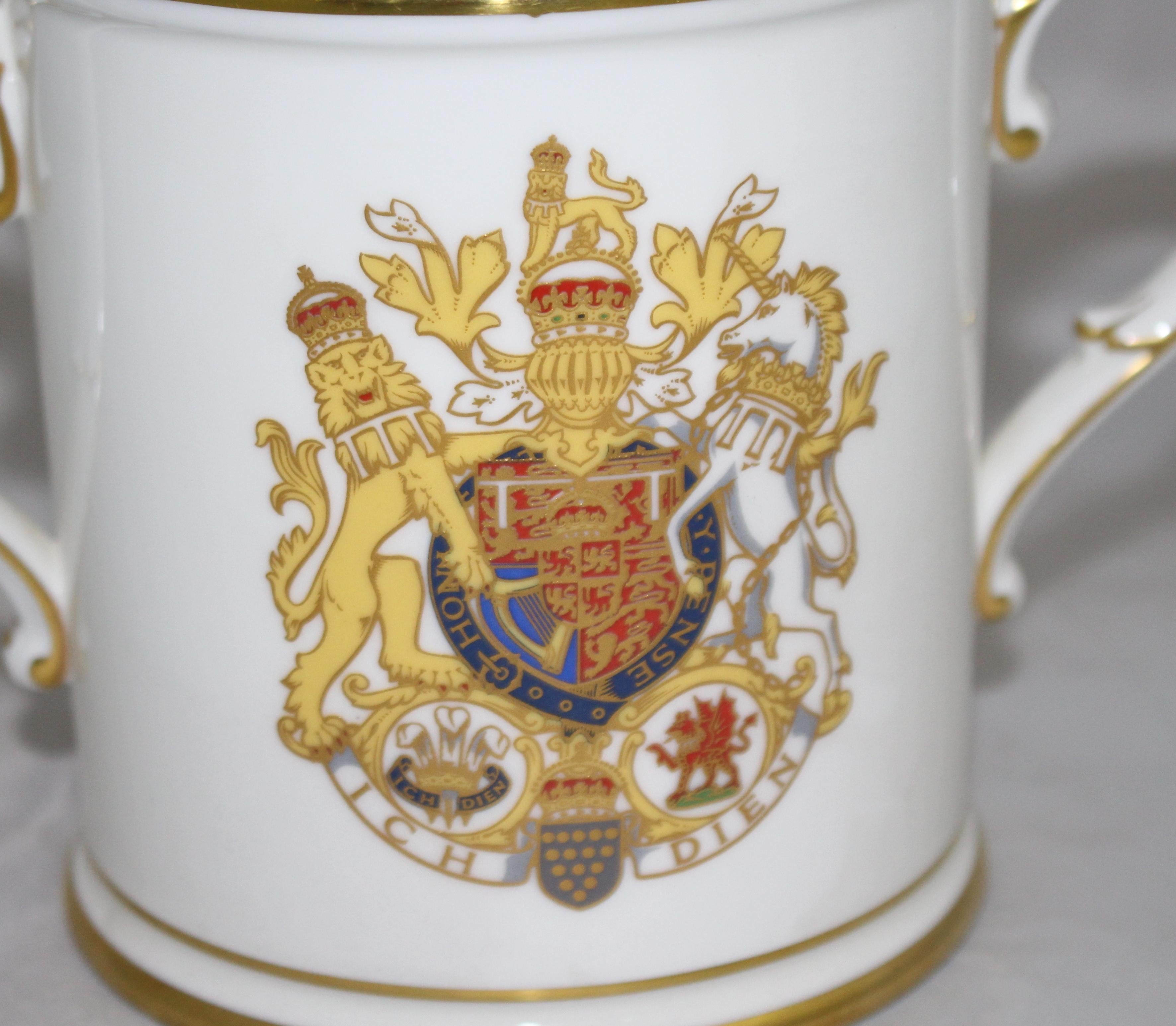 Royal Worcester Ltd Edition The Royal Marriage Loving Cup,  1981  For Sale 1