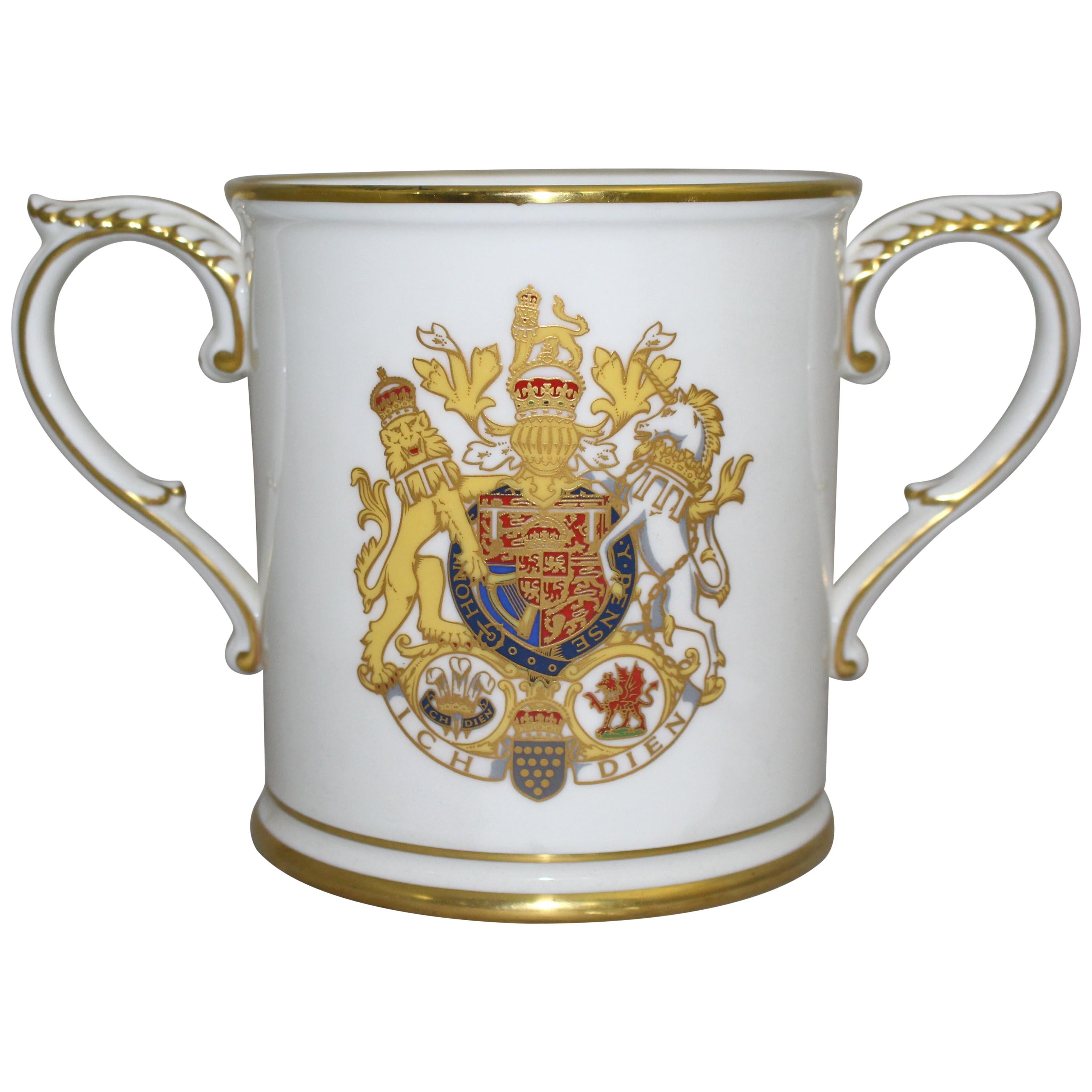 Royal Worcester Ltd Edition The Royal Marriage Loving Cup,  1981  For Sale