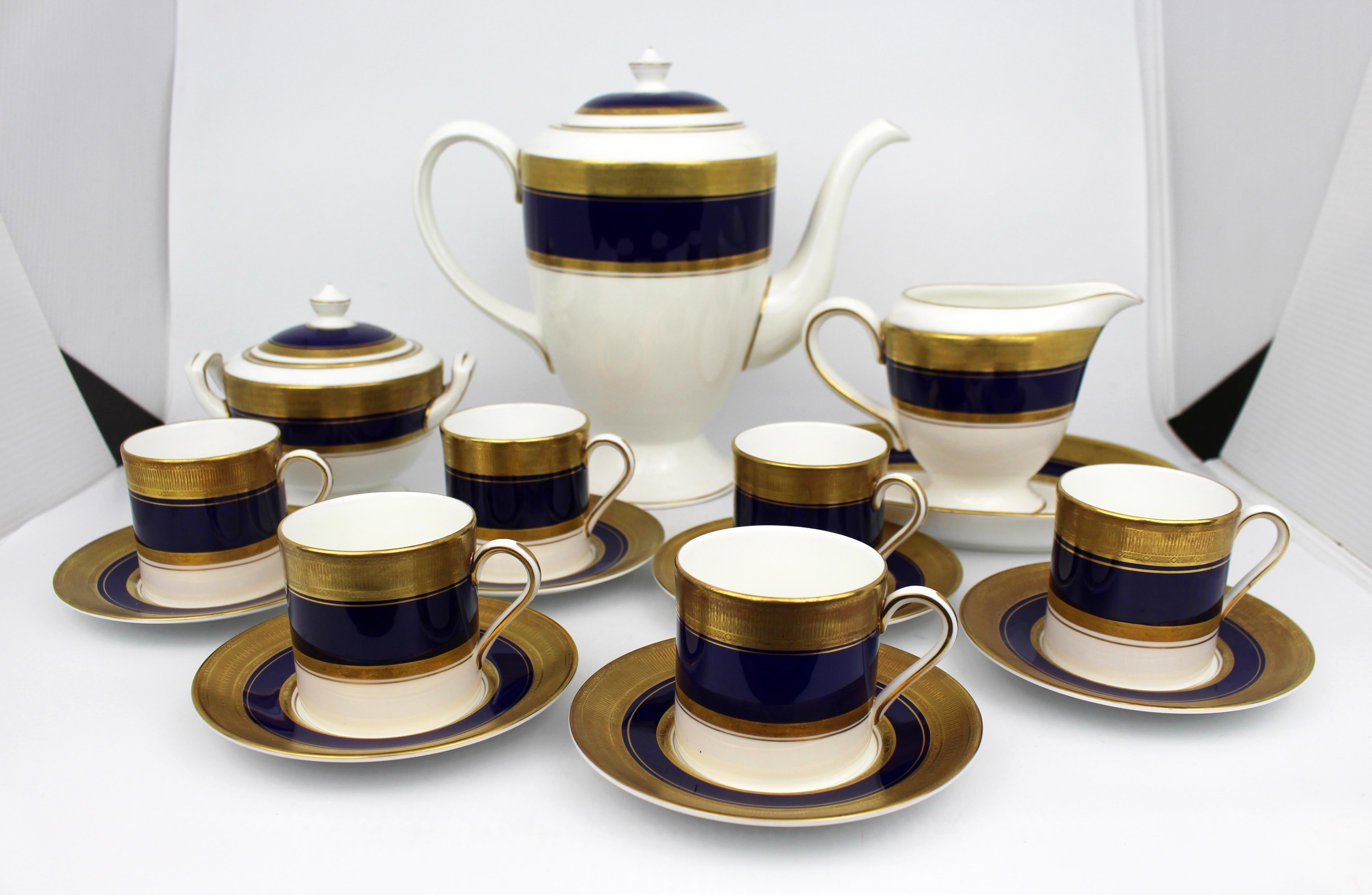 Britannique Service à café en porcelaine 