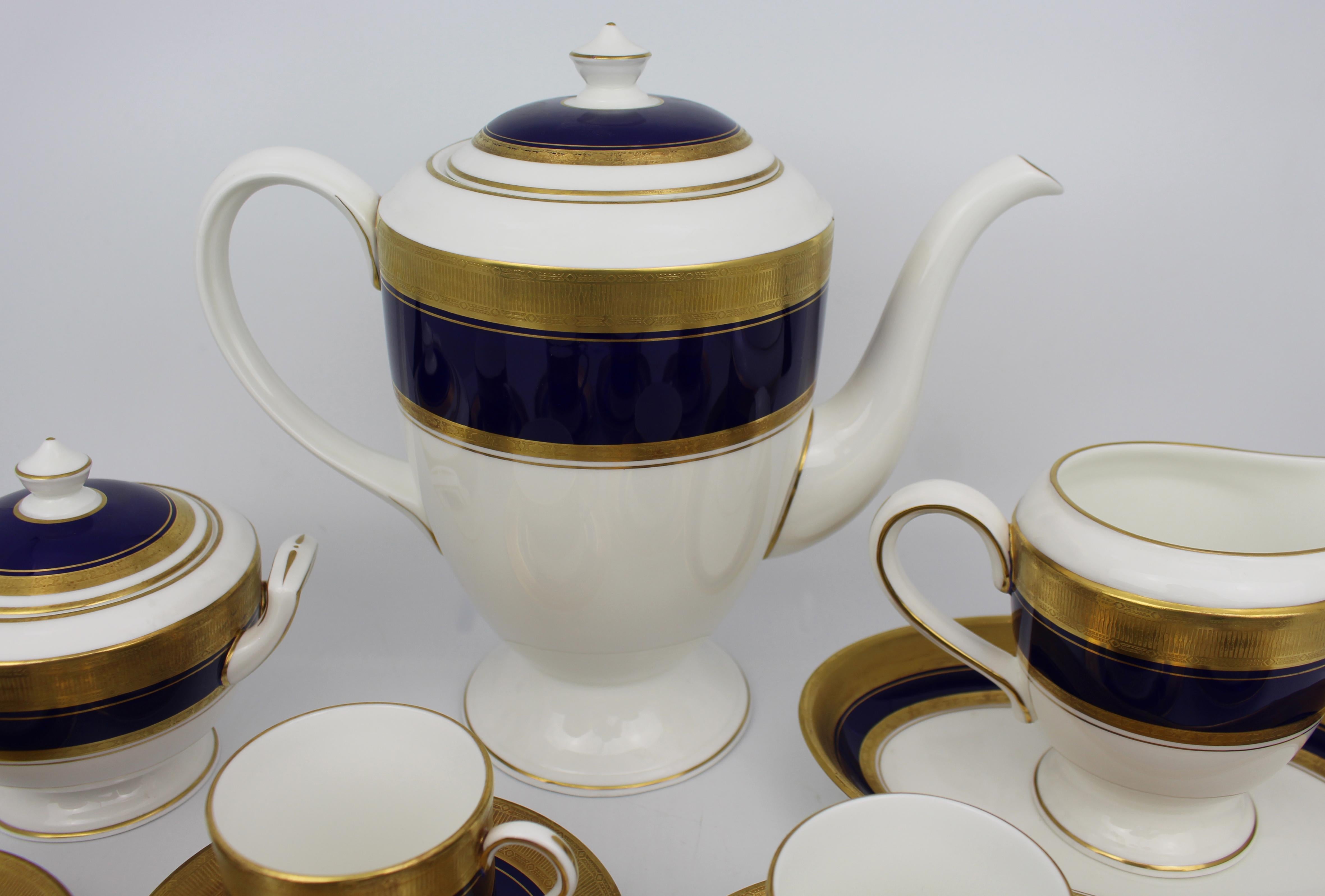Porcelaine Service à café en porcelaine 
