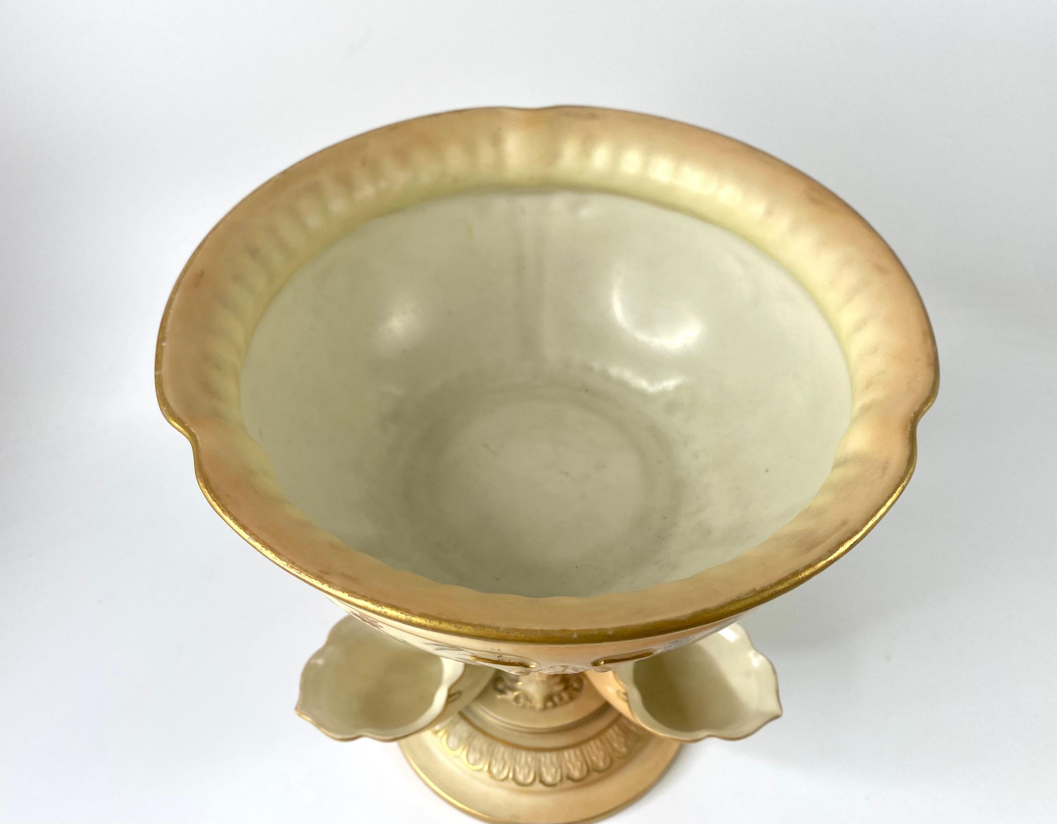 Royal Worcester Porcelain ‘Flower Bowl’, Dated 1912 1