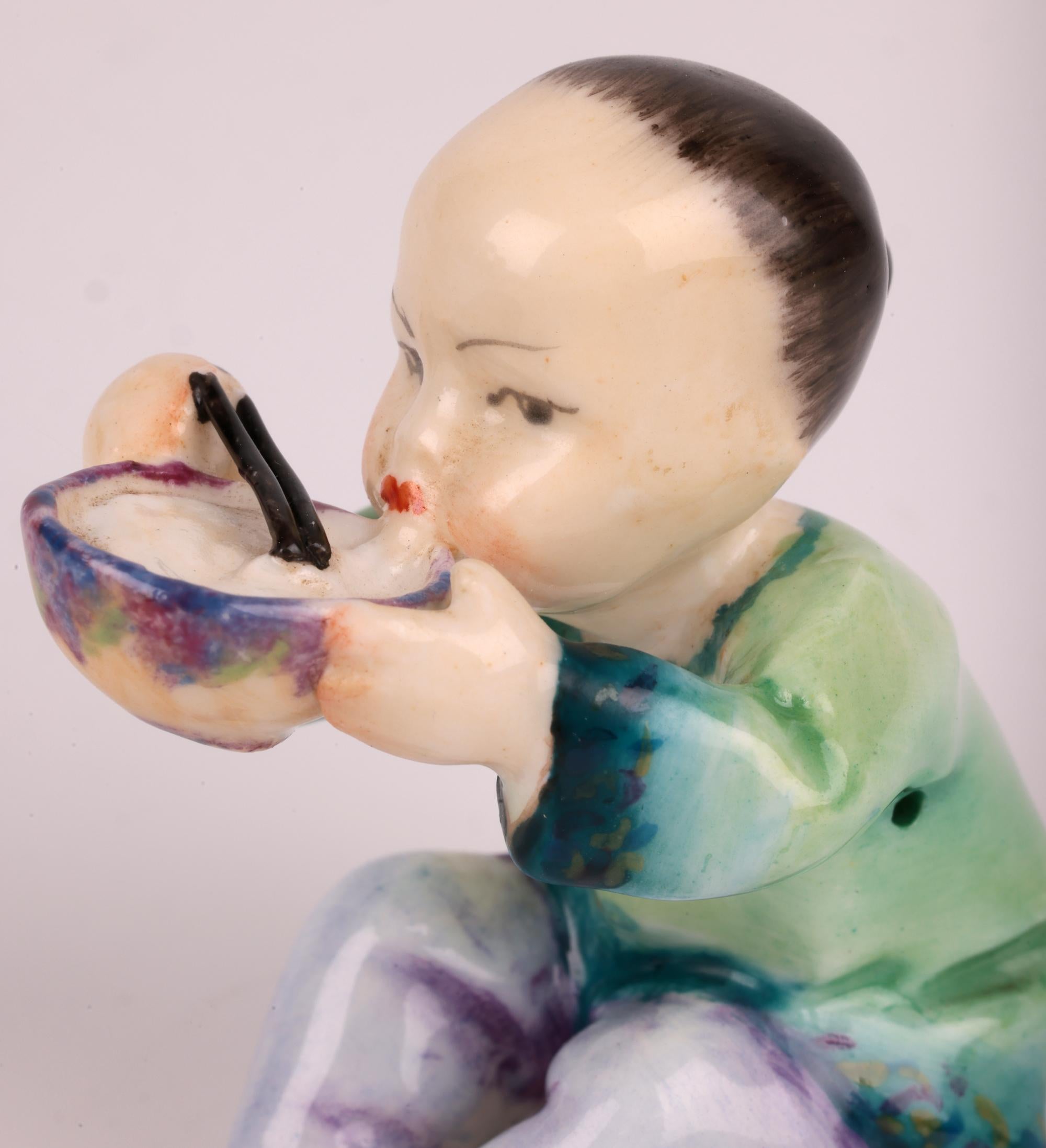 Royal Worcester Seltene Porzellanfigur von Freda G Doughty (Britisch) im Angebot