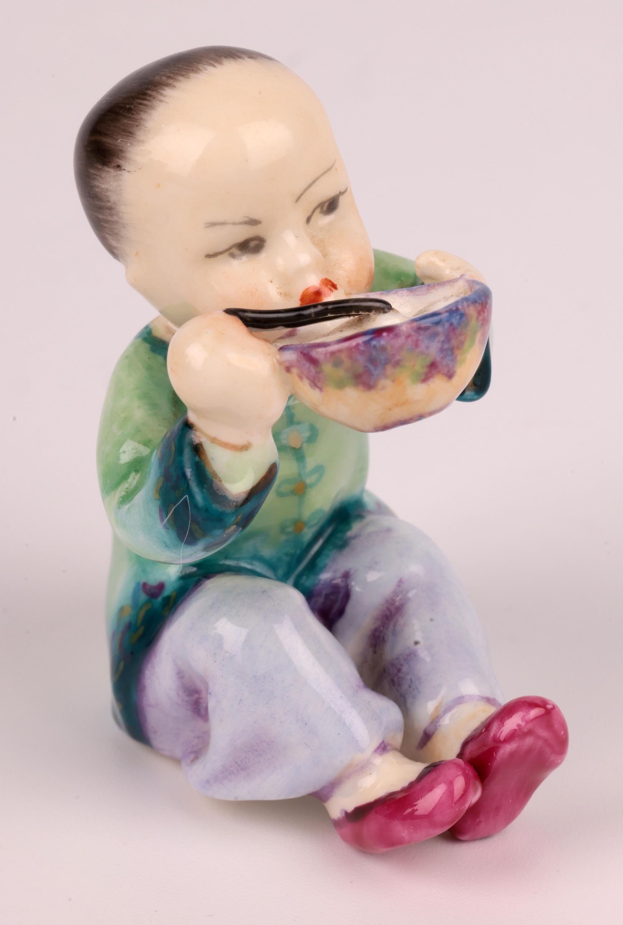 Royal Worcester Seltene Porzellanfigur von Freda G Doughty (Glasiert) im Angebot