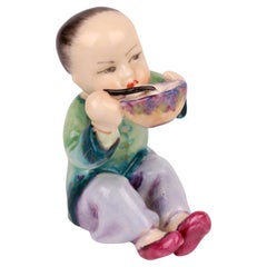Royal Worcester Seltene Porzellanfigur von Freda G Doughty
