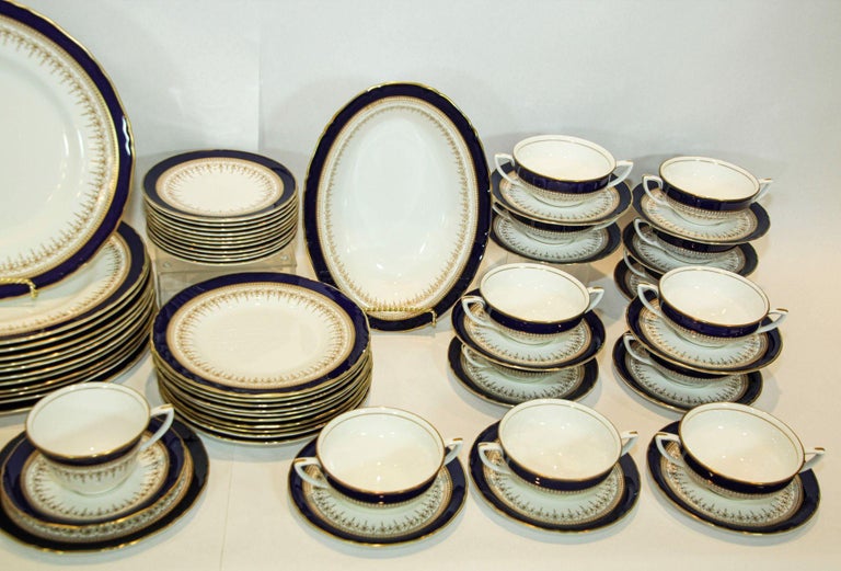食器まとめ売り　 WORCESTER REGENCY Royal Worcester, Regency Green and Gray (Newer