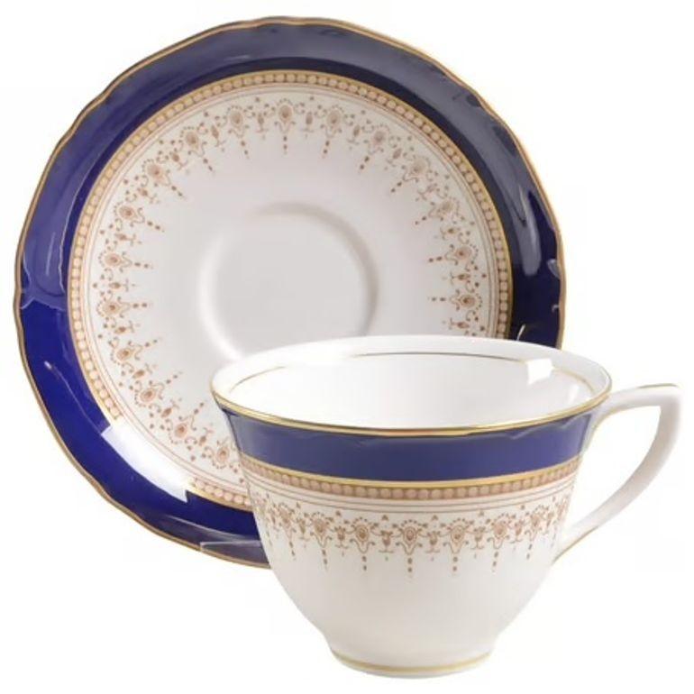 Royal Worcester Juego de 83 Piezas de Vajilla de Hueso Azul Regencia Inglaterra en Bueno estado para la venta en North Hollywood, CA