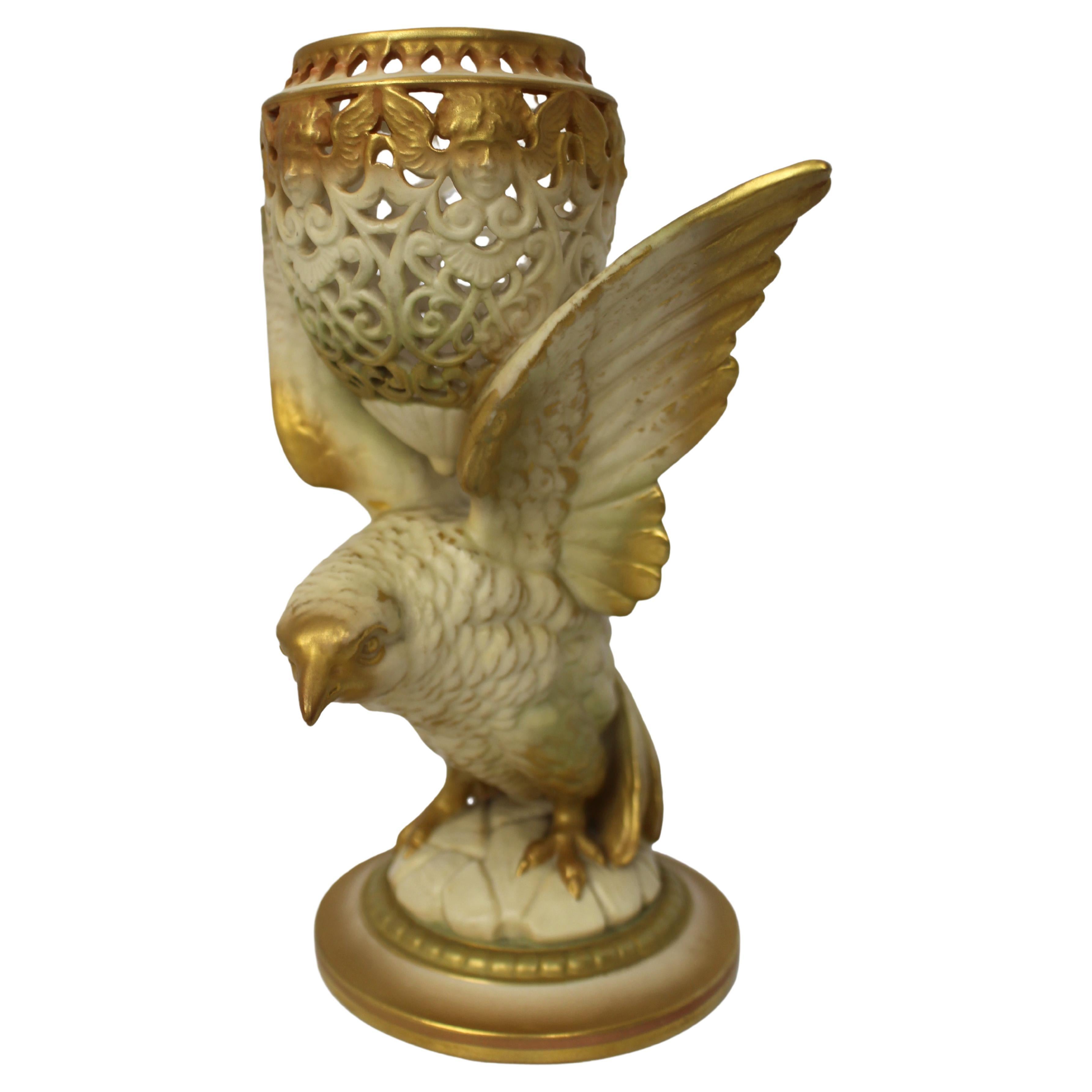Royal Worcester Reticulated Pot Pourri 1923