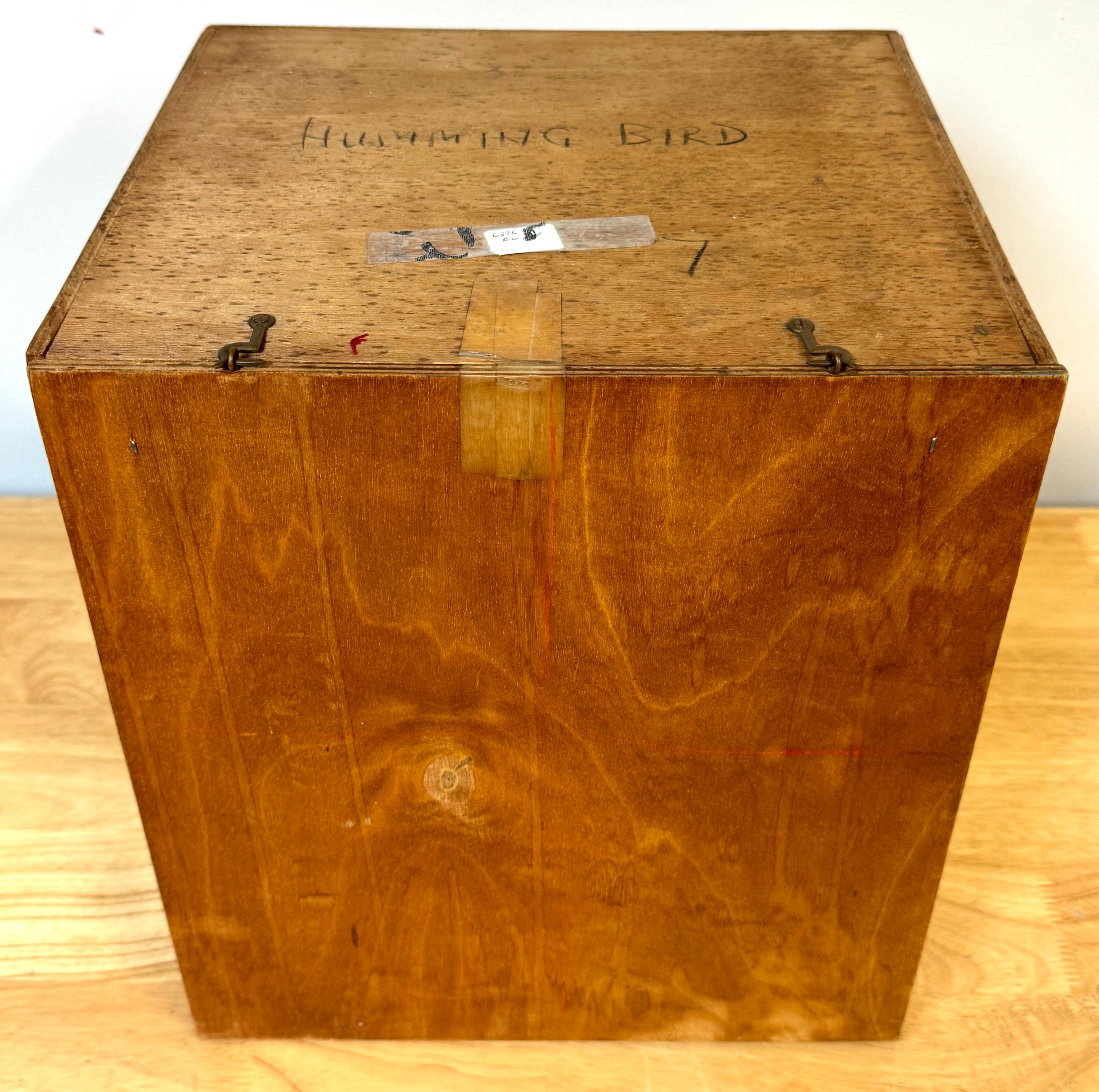 Colibrí garganta de rubí Royal Worcester de Dorothy Doughty con caja personalizada en venta 6