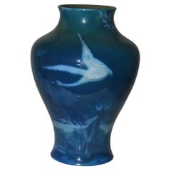 Royal Worcester Sabrina ware vase painted by Walter Sedgley