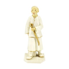Antique Royal Worcester the Chinese Man #837 from the Countries Around the World