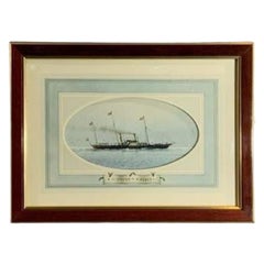 Pintura Royal Yacht de William Bishop