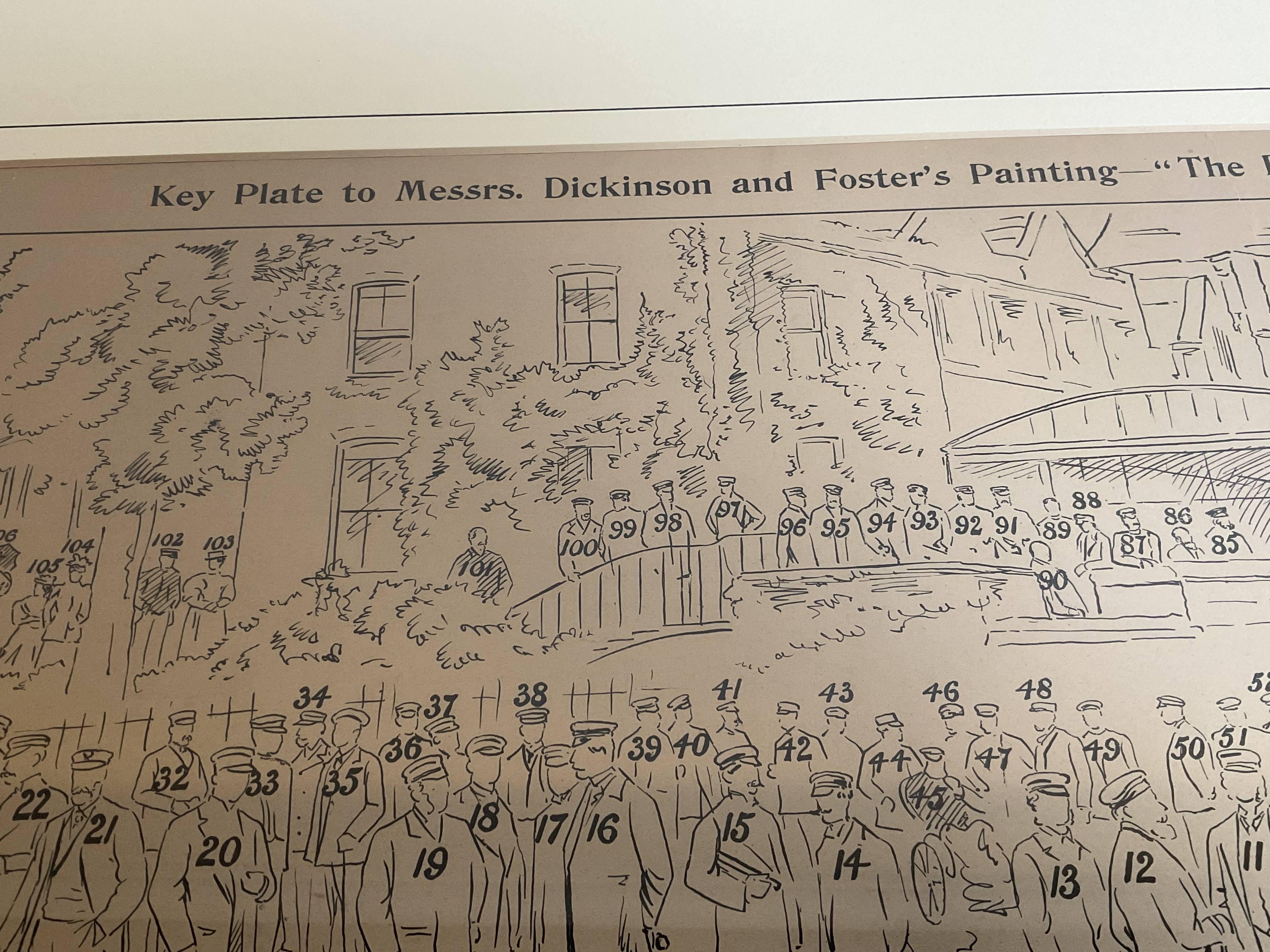 Royal Yacht Squadron Yachtsmen Litho For Sale 8
