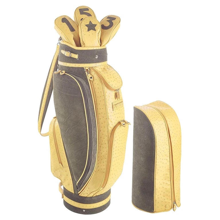 Royal Yellow Golf Bag by Barchi For Sale at 1stDibs