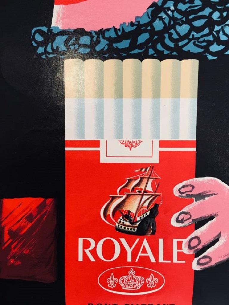 Royale “La Cigarette par Excellence” Hervé Morvan.