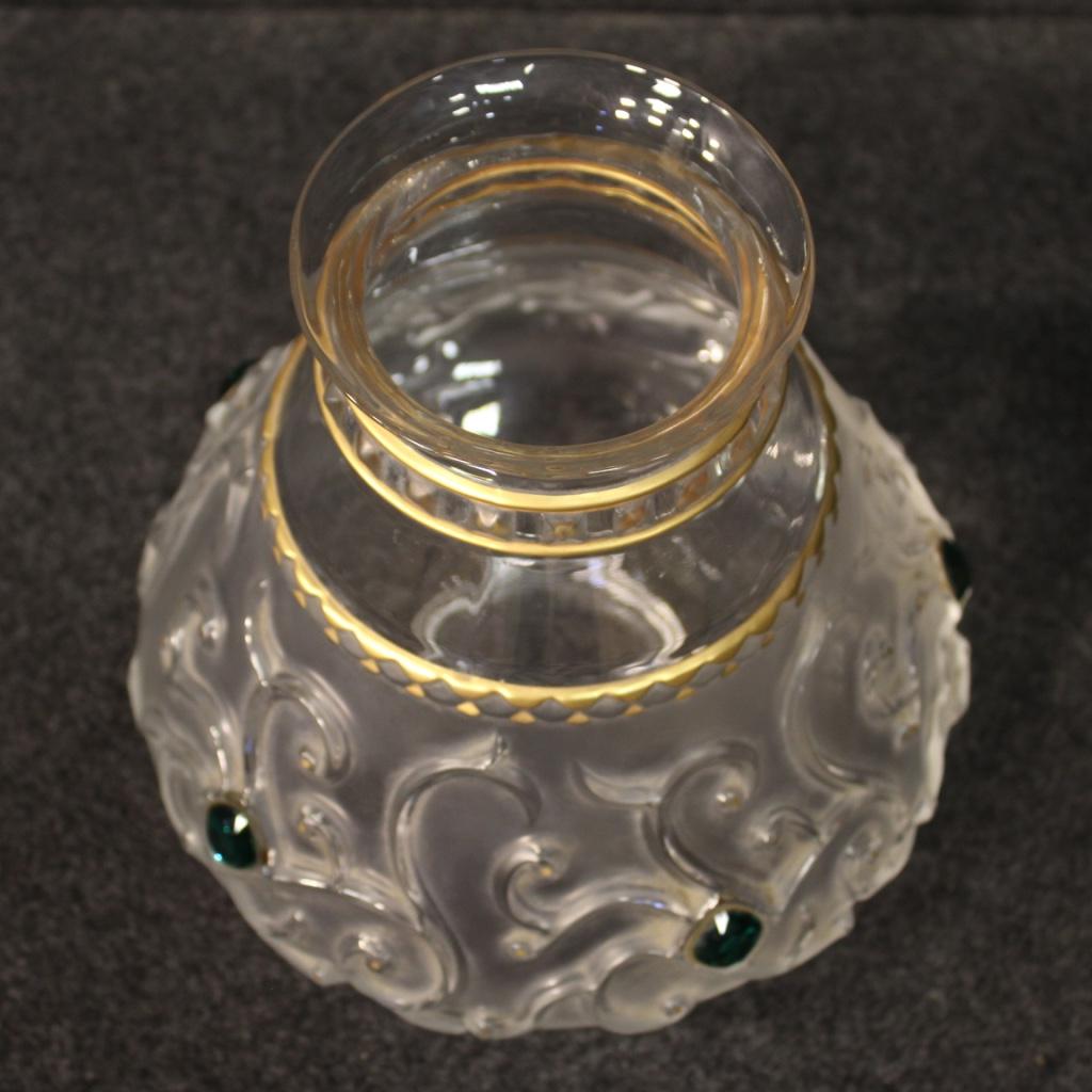 Royales De Champagne 20th Century Crystal French Vase, 1980 6