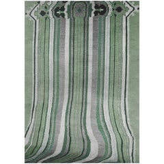 Royalis Rug in Hand-Knotted Wool and Botanical Silk