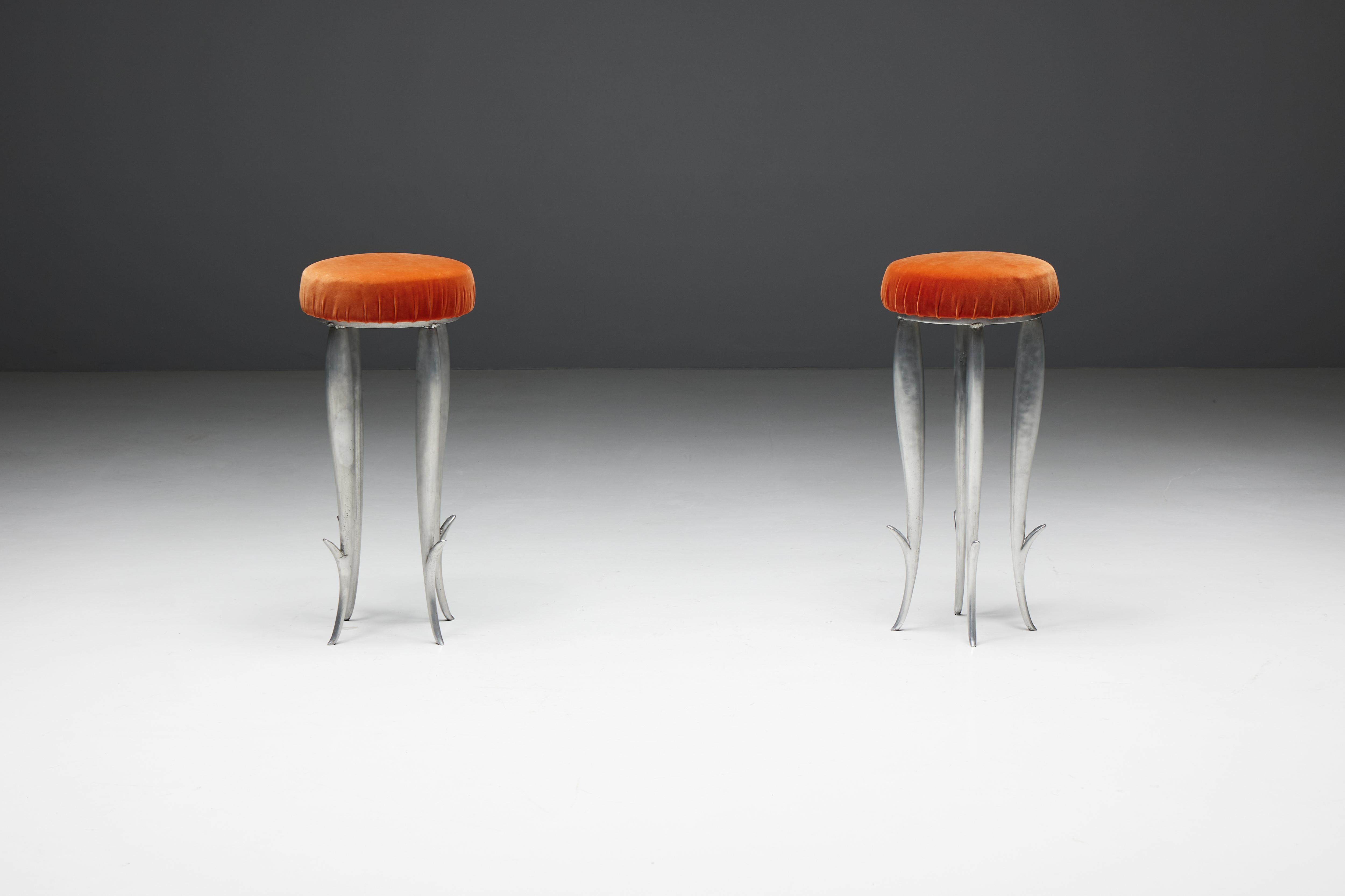 French Royalton Bar Stool by Philippe Starck for XO, France, 1988 For Sale