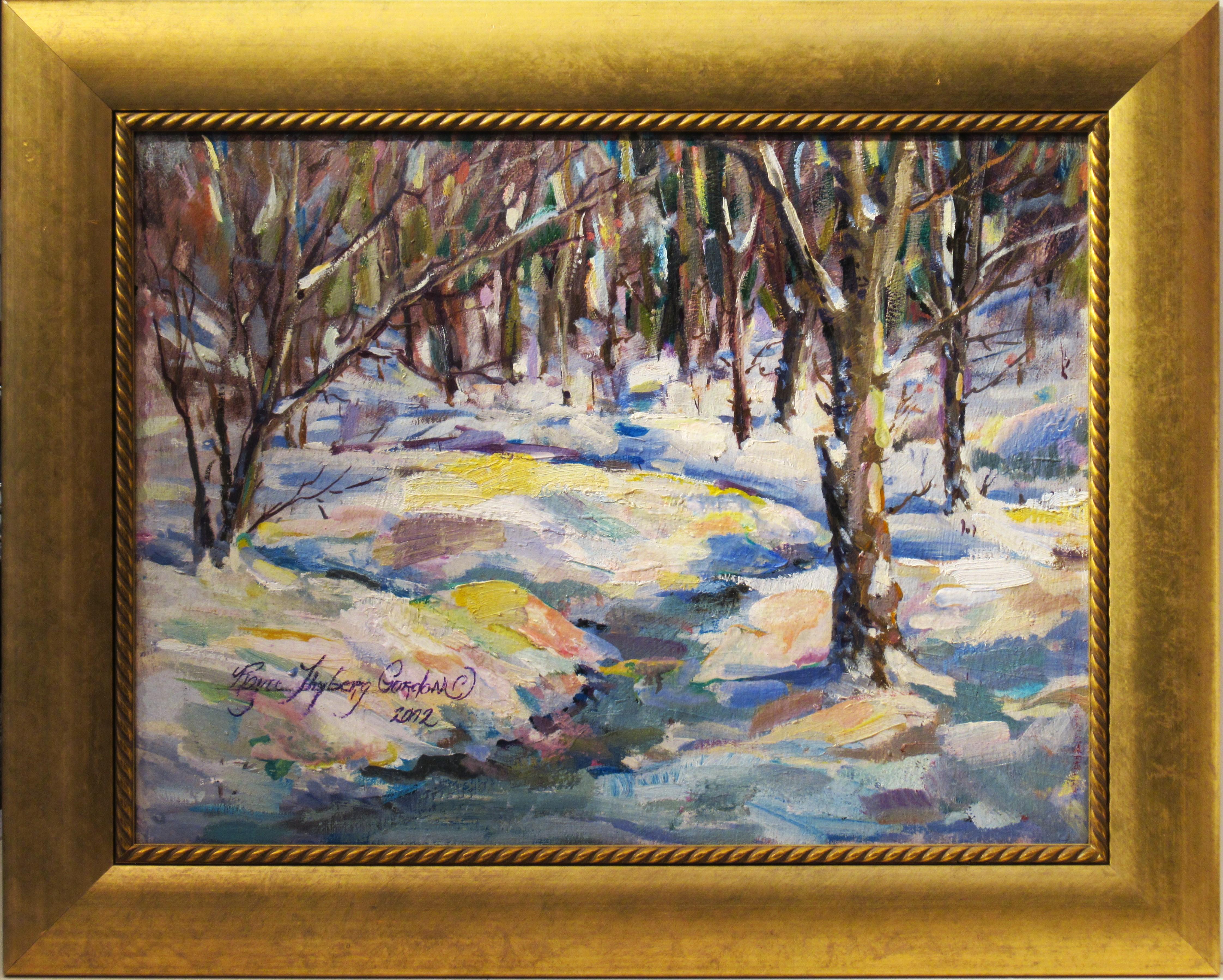 Royce Thyberg Gordon Landscape Painting - Winter Landscape