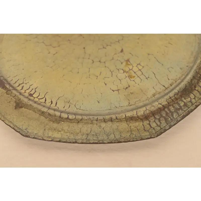 Vassoio con manico in rame martellato con finitura in ottone di Roycroft Arts & Crafts, anni '20 in vendita 3