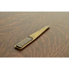 Roycroft Arts & Crafts Hammered Brass Over Copper Letter Opener