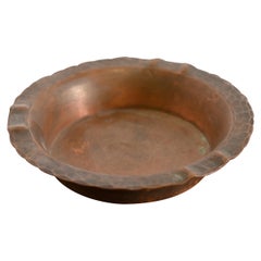 Roycroft Arts & Crafts Hammered Copper Aschenbecher oder Catchall