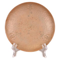 Roycroft Arts & Crafts Hammered Copper Ashtray or Catchall