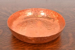 Bol en cuivre Hammered Arts & Crafts de Roycroft
