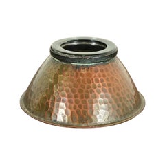 Roycroft Arts & Crafts Hammered Copper Inkwell
