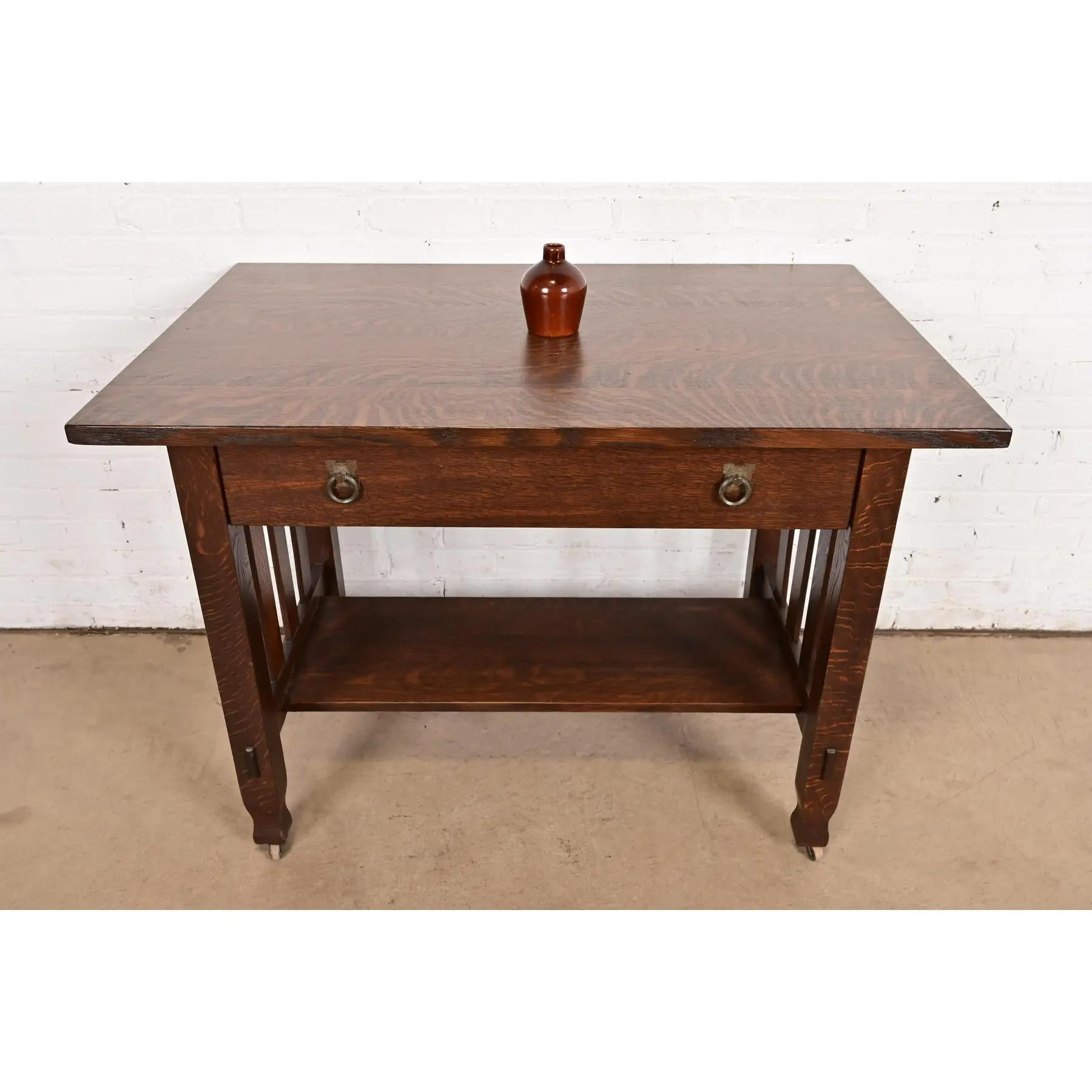 Cruche en céramique émaillée Arts & Crafts Antique Roycroft Pottery, Circa 1920s en vente 5