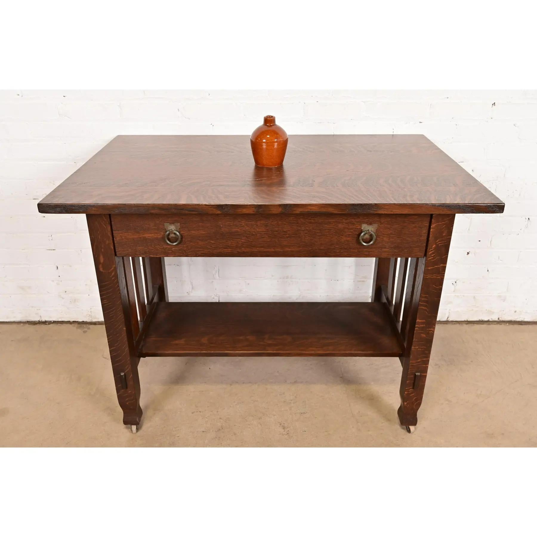 Cruche en céramique émaillée Arts & Crafts Antique Roycroft Pottery, Circa 1920s en vente 7