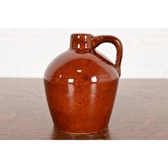 Roycroft Pottery Antique Arts & Crafts Glazed Ceramic Jug, Circa 1920s