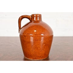 Roycroft Pottery Antique Arts & Crafts Glazed Ceramic Jug, Circa 1920s