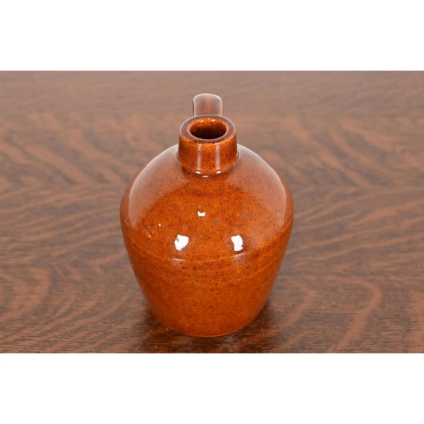 Américain Cruche en céramique émaillée Arts & Crafts Antique Roycroft Pottery, Circa 1920s en vente