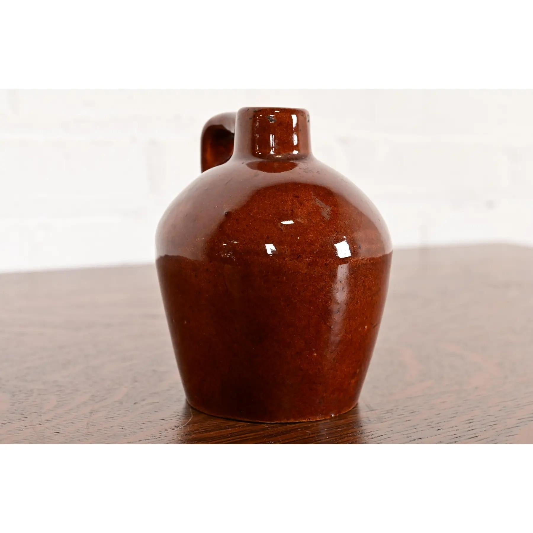 Cruche en céramique émaillée Arts & Crafts Antique Roycroft Pottery, Circa 1920s Bon état - En vente à South Bend, IN