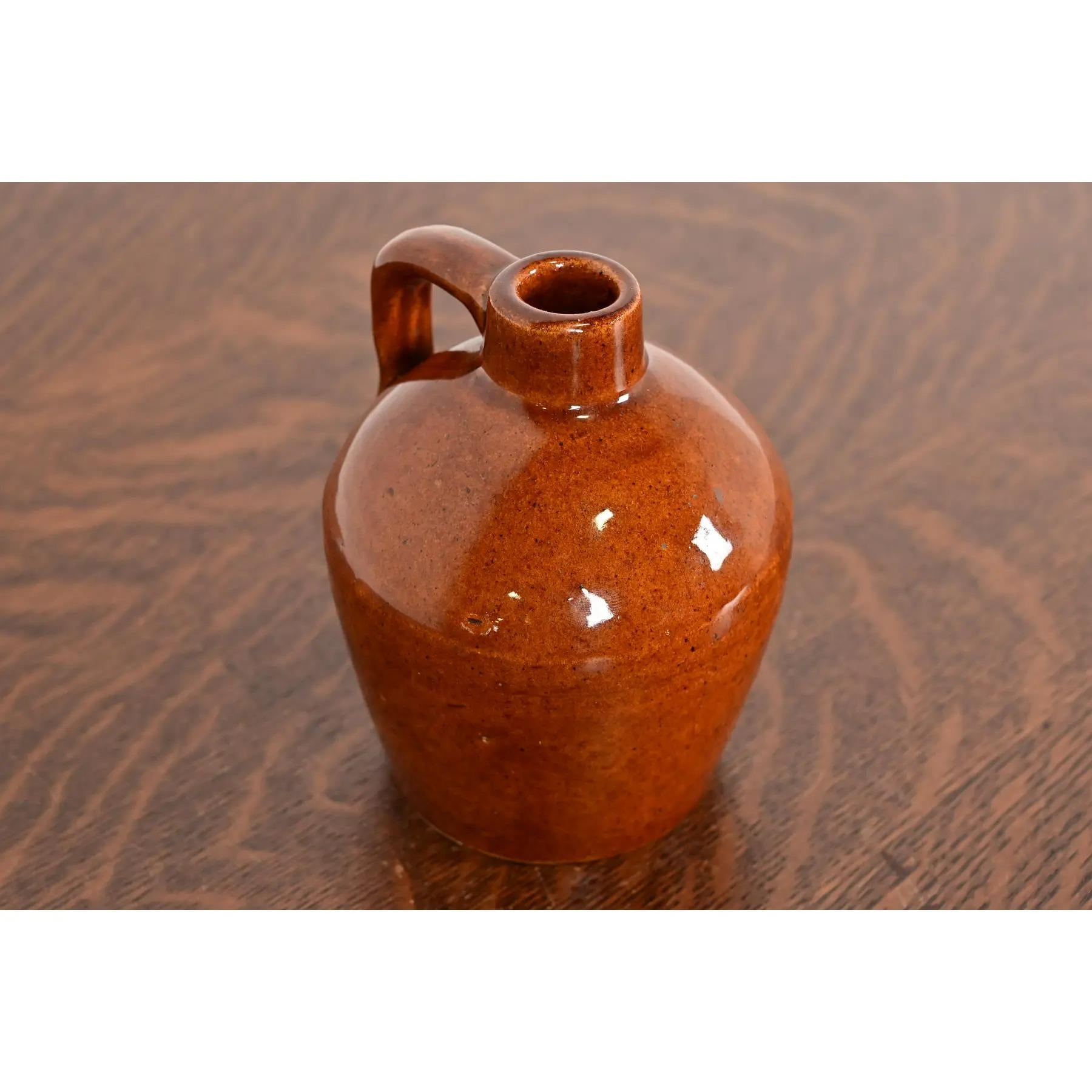 Cruche en céramique émaillée Arts & Crafts Antique Roycroft Pottery, Circa 1920s Bon état - En vente à South Bend, IN