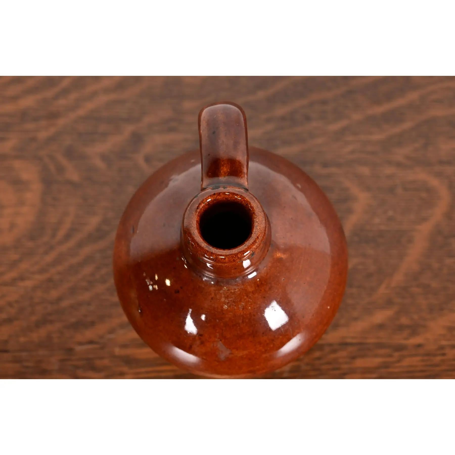 Céramique Cruche en céramique émaillée Arts & Crafts Antique Roycroft Pottery, Circa 1920s en vente