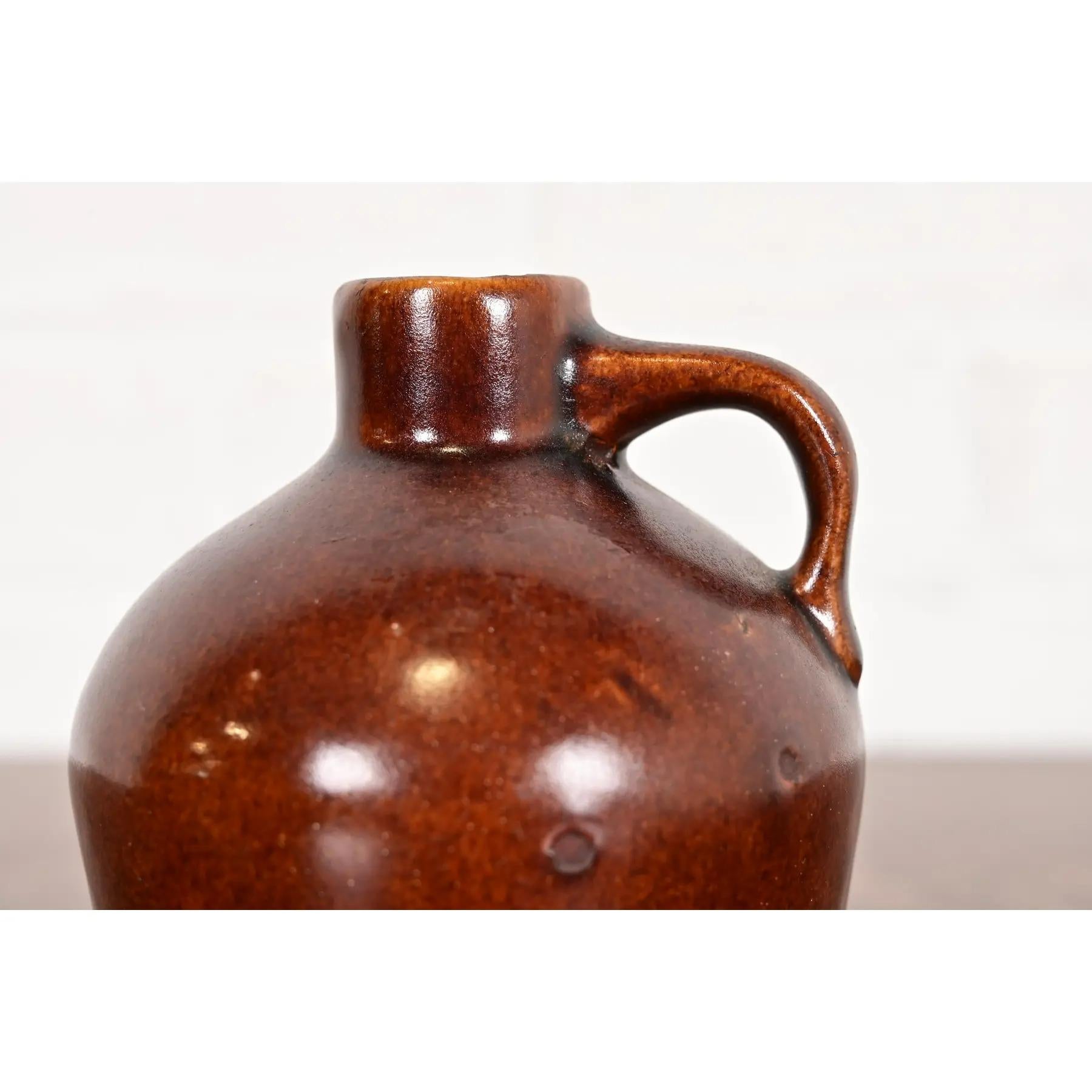 Cruche en céramique émaillée Arts & Crafts Antique Roycroft Pottery, Circa 1920s en vente 2