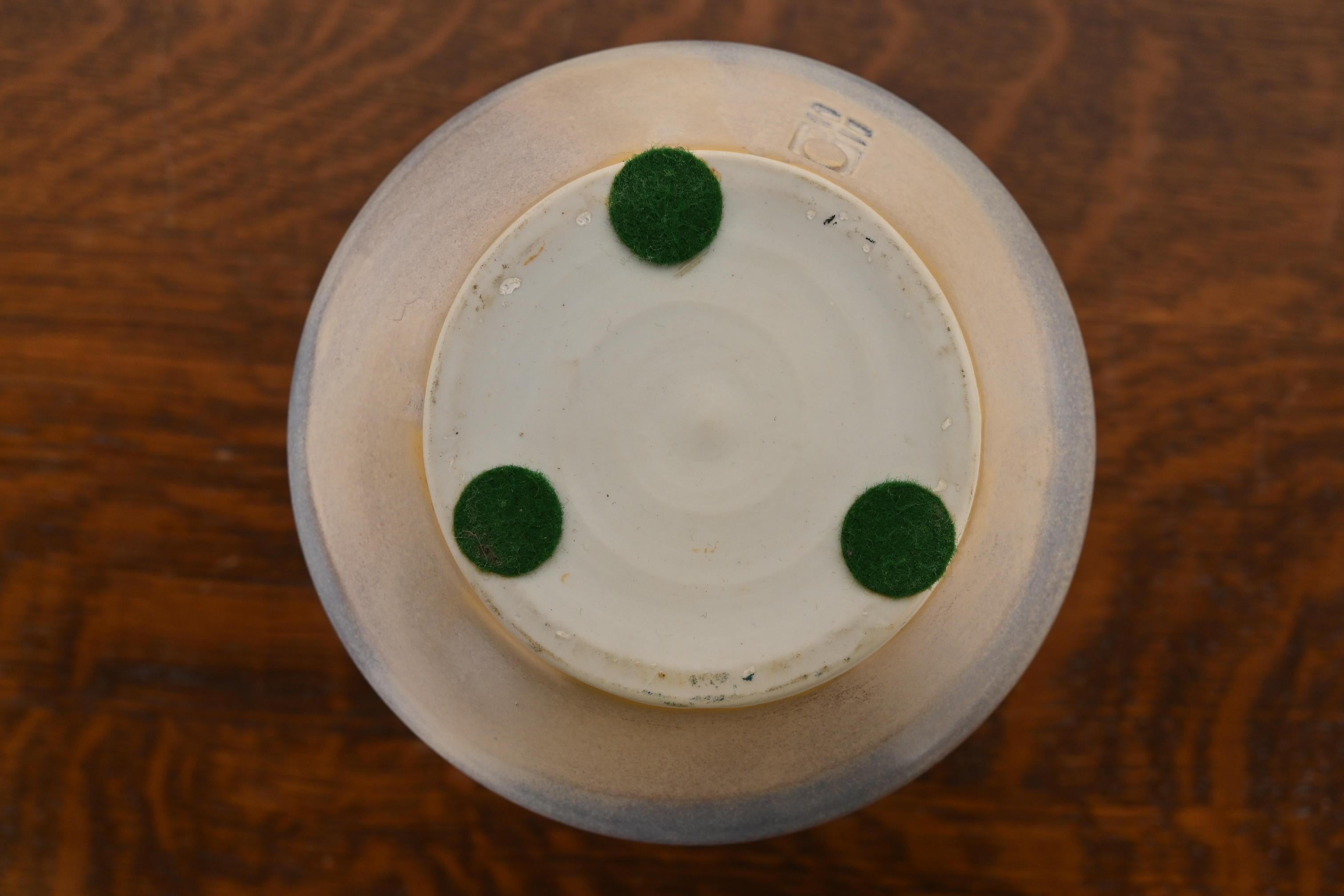 Vaso in ceramica smaltata Roycroft Pottery Arts & Crafts in vendita 4