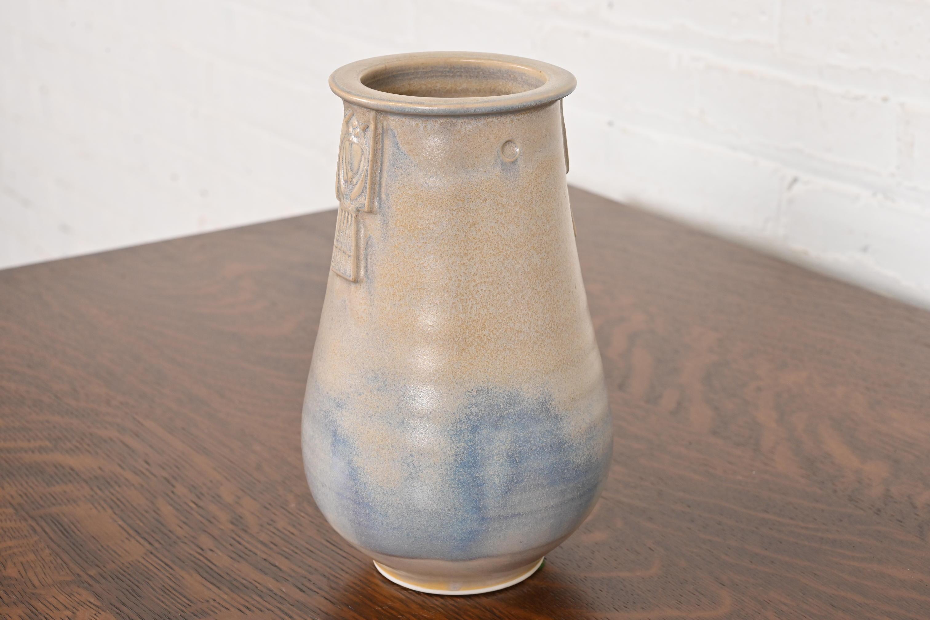 Americano Vaso in ceramica smaltata Roycroft Pottery Arts & Crafts in vendita