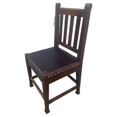 Antique Roycroft Side Chair in Very Good Condition cir 910-    Stickley era  W7738
